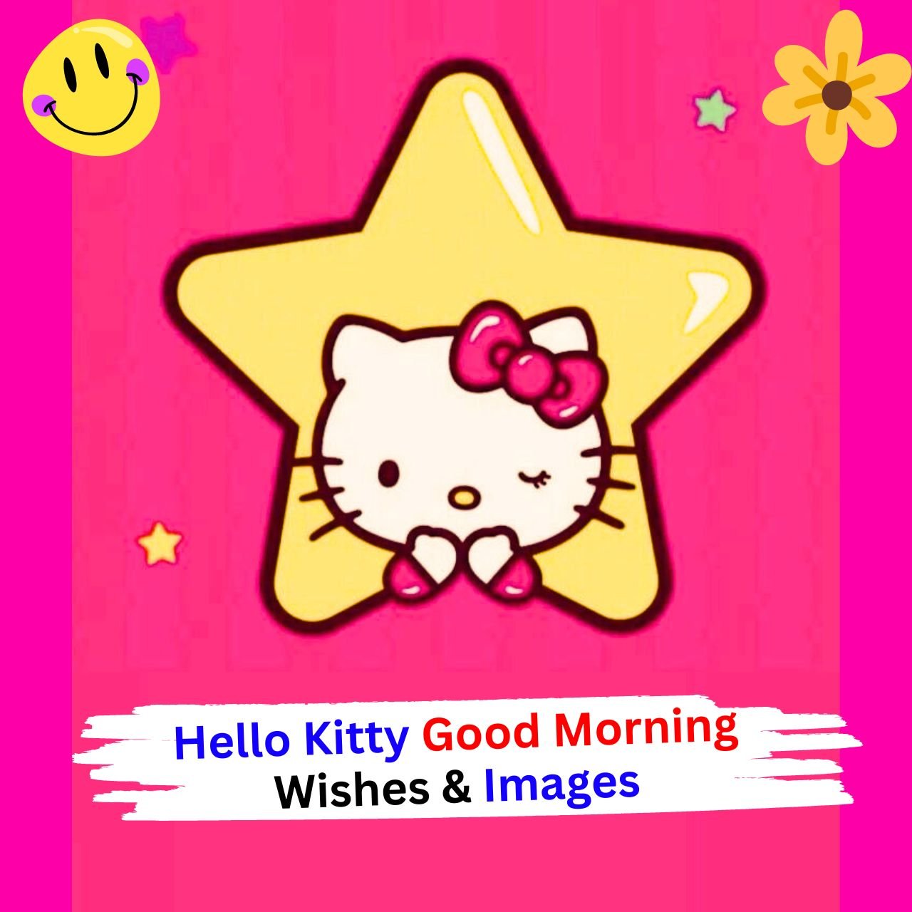 101 Hello Kitty Good Morning Images, GIFs, Pictures, Photos, Wishes