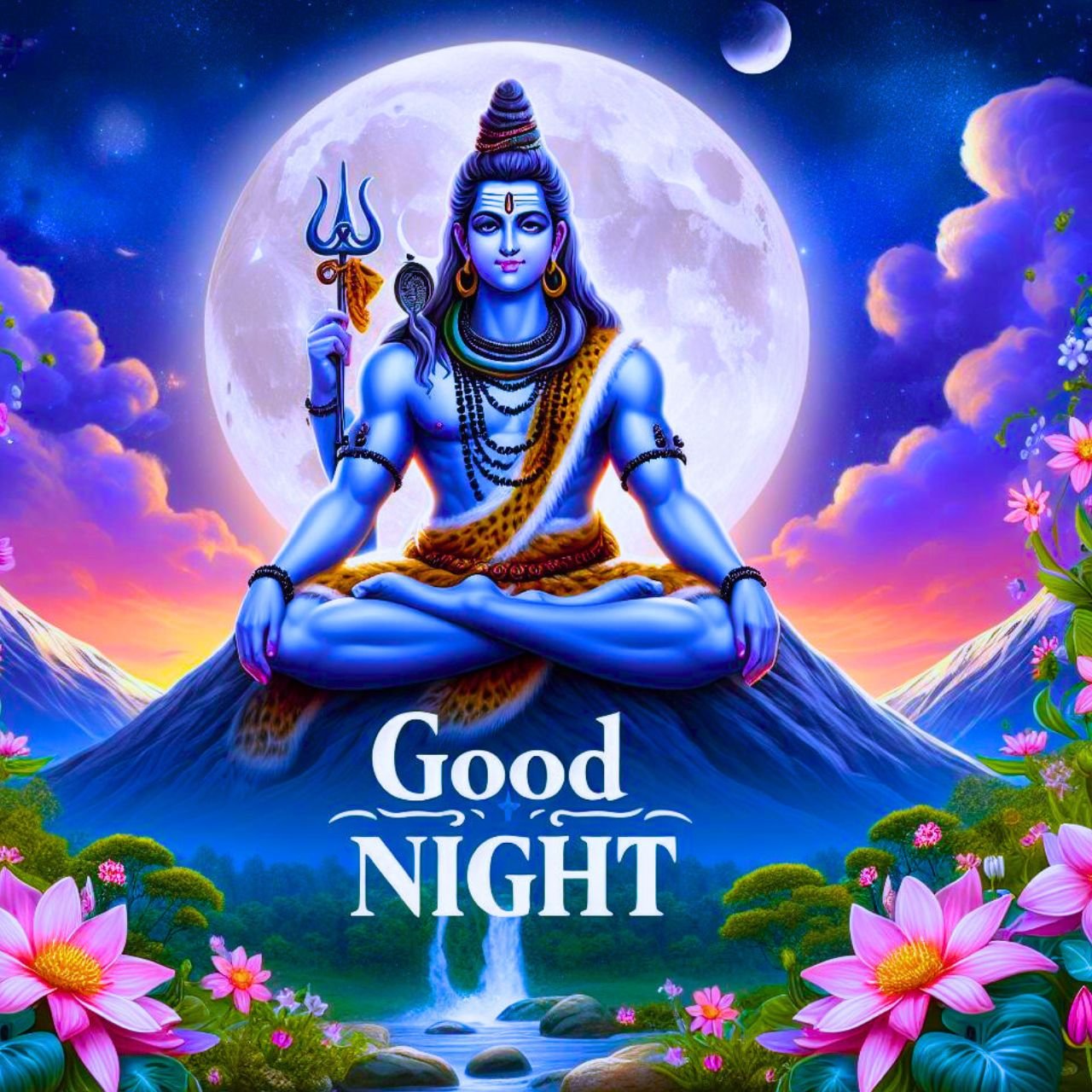 734 Lord Shiva Good Night Images, DP, Pictures, Photos & Wallpaper FREE