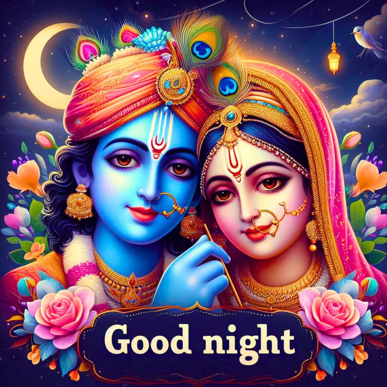 [639+] Radha Krishna Good Night Images, DP, Photos, Pics 4K Wallpaper